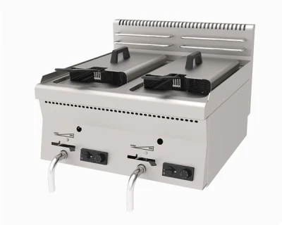 Atalay E AGF-660    Gazlı Fritöz 16 Litre Ce Belgeli 60x60x30