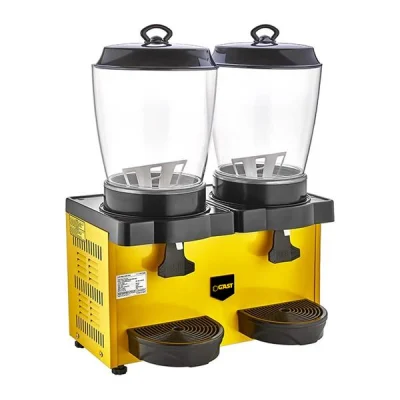 Gast ST35 Çiftli Royal Mini Şerbet & Ayran Soğutucu 11+11 lt Sarı