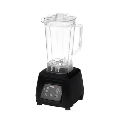 Omake 3 L Kapak Sensörsüz Şeffaf Hazneli Dijital Bar Blender 2200W Siyah