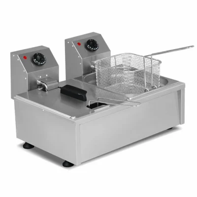 Omake 5+5 Litre Elektrikli Fritöz