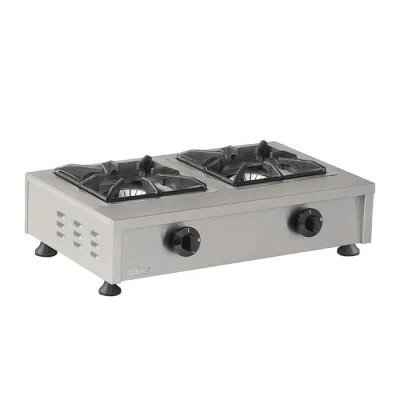 Omake Set Üstü LPG Çiftli Mini Ocak 53x33x16 Cm