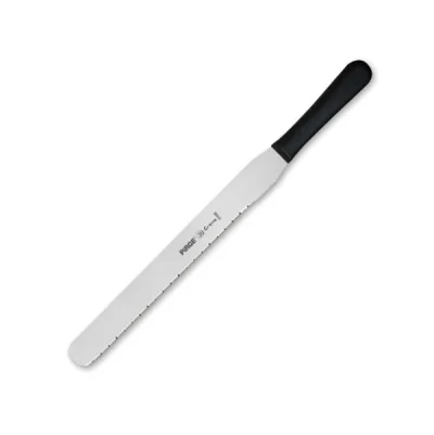 Pirge 71472-B Creme Pasta Bıçağı Dişli Dar 30 cm